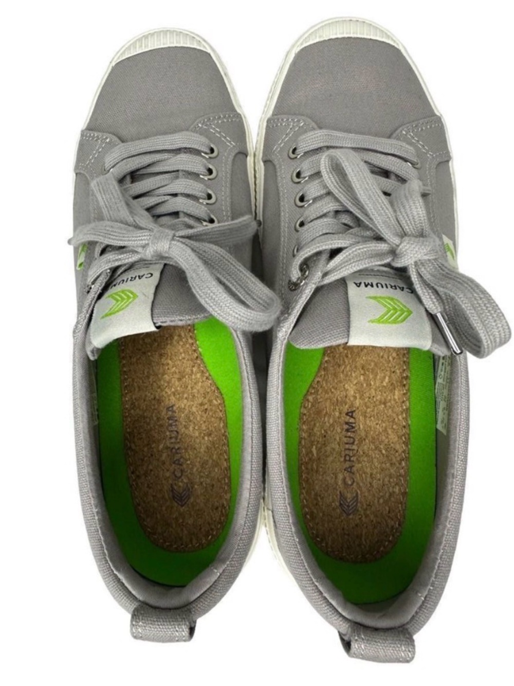 Cariuma OCA Low Light Grey Canvas Unisex Sneaker Women’s m 11 Men’s 9.5 - Picture 3 of 14